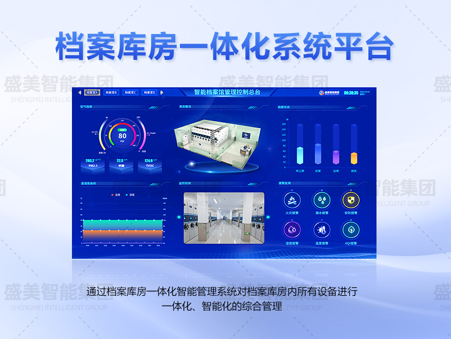 檔案庫房一體化管理總臺